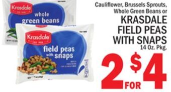 C Town Krasdale field peas with snaps offer