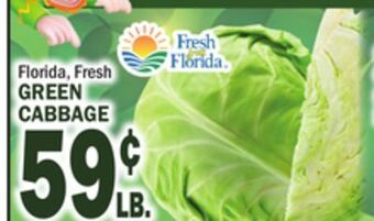 C Town Green cabbage offer