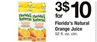 ACME Florida's natural orange juice offer