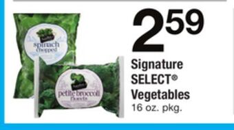 ACME Signature select® vegetables offer