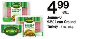 ACME Jennie-o 93% lean ground turkey offer