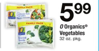 ACME O organics® vegetables offer