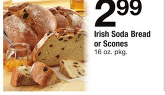 ACME Irish soda bread or scones offer