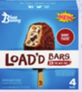 Kings Food Markets Blue bunny load'd ice cream bars offer