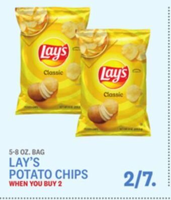 Kings Food Markets Lay's potato chips offer