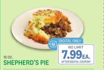 Kings Food Markets Shepherds pie offer
