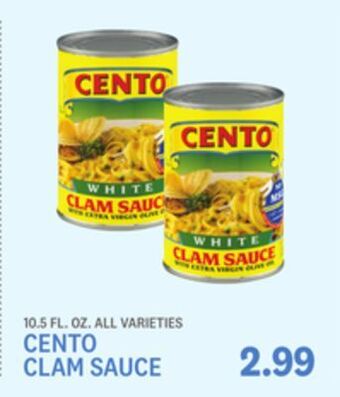Kings Food Markets Cento clam sauce offer
