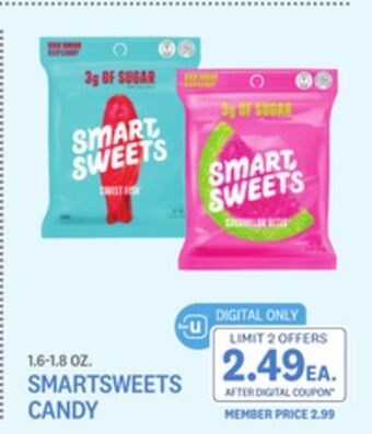 Kings Food Markets Smartsweets candy offer