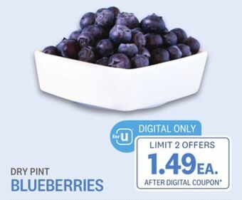 Kings Food Markets Blueberries offer