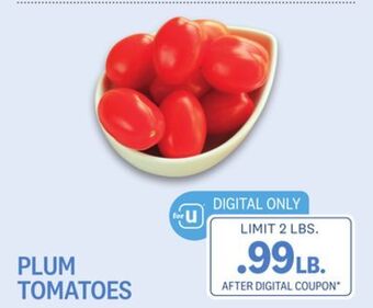 Kings Food Markets Plum tomatoes offer