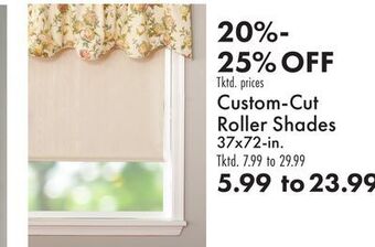 Boscov's Custom-cut roller shades offer