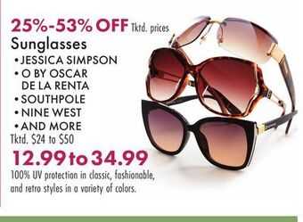 Boscov's Sunglasses offer