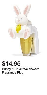 Bath & Body Works Bunny & chick wallflowers fragrance plug offer