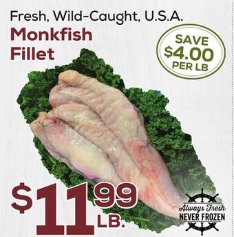 DeCicco & Sons Monkfish fillet offer
