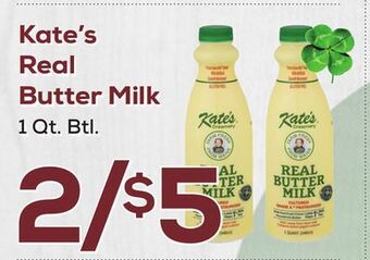 DeCicco & Sons Kate's real butter milk offer