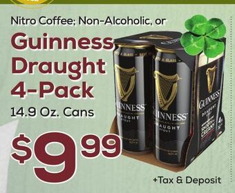 DeCicco & Sons Guinness draught 4-pack offer