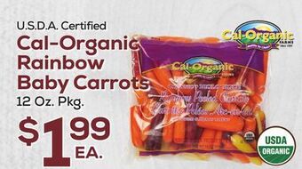 DeCicco & Sons Cal-organic rainbow baby carrots offer