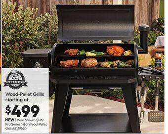 Lowe's Pro series 1150 wood-pellet grill offer