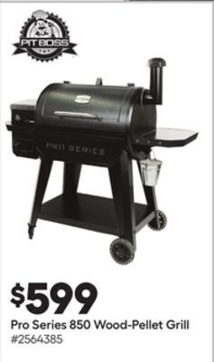 Lowe's Pro series 850 wood-pellet grill offer