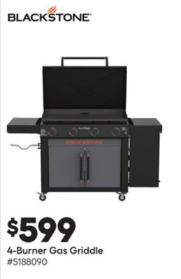 Lowe's 4-burner gas griddle offer