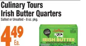 King Kullen Culinary tours irish butter quarters offer