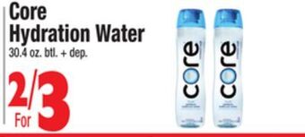 King Kullen Core hydration water offer