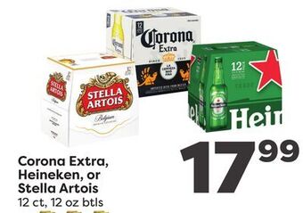 Weis Markets Corona extra, heineken, or stella artois offer