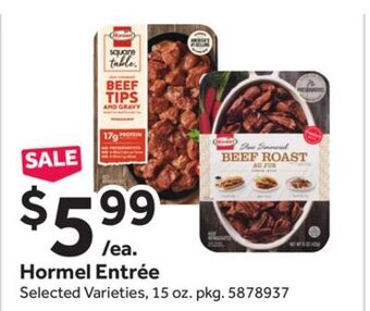 Stop&Shop Hormel entrée offer