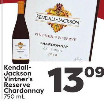 Weis Markets Kendall-jackson vintner's reserve chardonnay offer