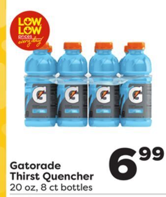 Weis Markets Gatorade thirst quencher offer