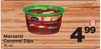 Weis Markets Marzetti caramel dips offer