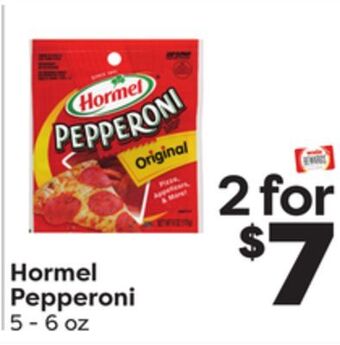 Weis Markets Hormel pepperoni offer
