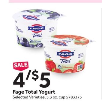 Stop&Shop Fage total yogurt offer