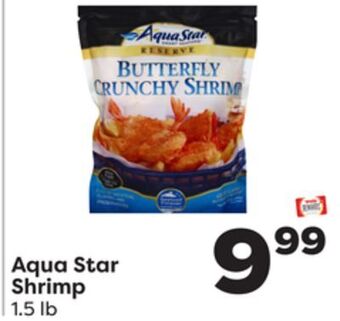 Weis Markets Aqua star shrimp offer