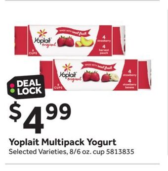 Stop&Shop Yoplait multipack yogurt offer