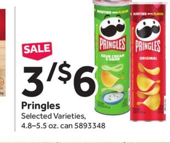 Stop&Shop Pringles offer