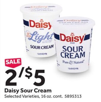 Stop&Shop Daisy sour cream offer