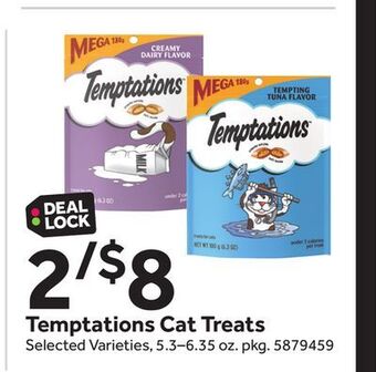 Stop&Shop Temptations cat treats offer