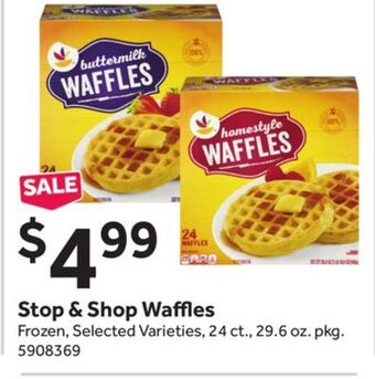 Stop&Shop Stop & shop waffles offer