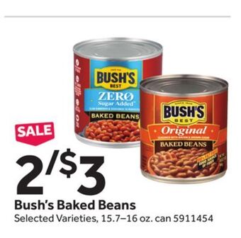 Stop&Shop Bush's baked beans offer