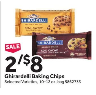 Stop&Shop Ghirardelli baking chips offer