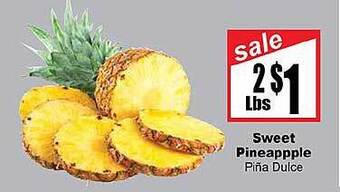 Rancho Markets Sweet pineapple offer
