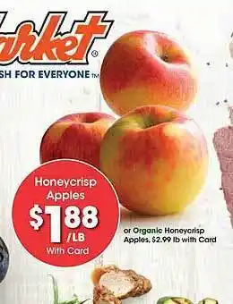 City Market Honeycrisp apples offer