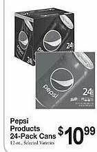 County Market Pepsi products offer