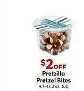 Dillons Pretzilla pretzel bites offer