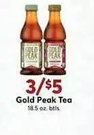 Dillons Gold peak tea offer