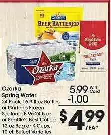 Ozarka spring water