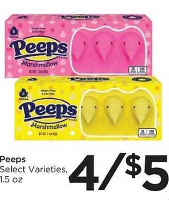 Foods Co Peeps offer