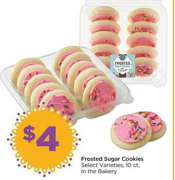 Foods Co Frosted sugar cookies offer