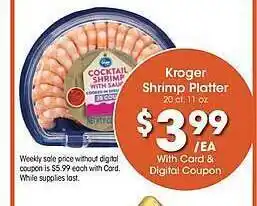 JayC Kroger shrimp platter offer